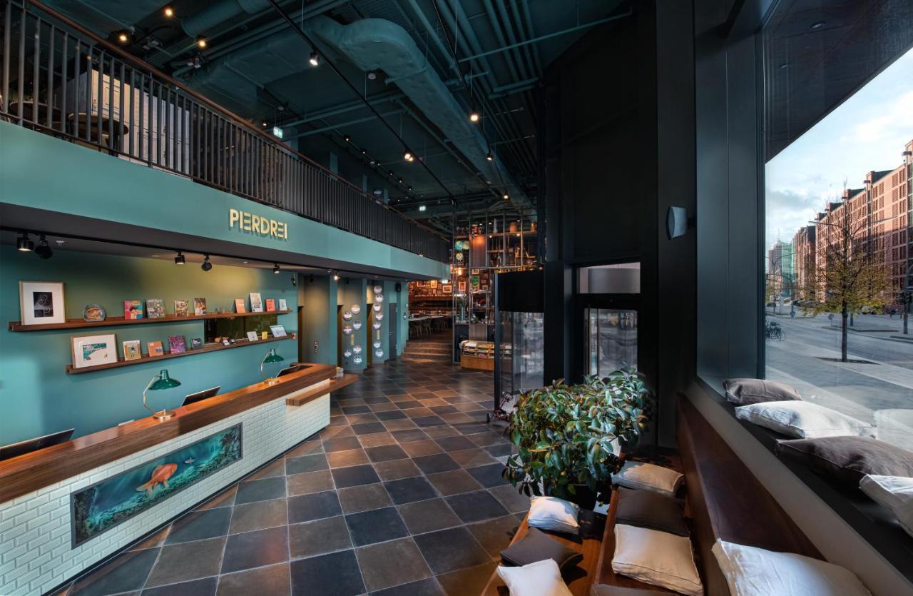 Pierdrei Hotel Hafencity Хамбург Екстериор снимка